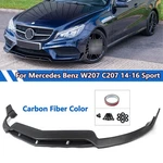 Carbon Color Front Bumper Splitter Lip For Mercedes Benz W207 C207 E400 2014-16. Fixed Price $173.18.