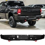 Fit 2010-2018 Ram 2500 3500 Steel Rear Bumper With Led Light And 2XD-RINGS. Fixed Price $469.99.
