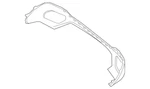 Mercedes Benz Genuine Sl 450 550 2017-2020 Black Rear Trim Bumper 2318855300. Fixed Price $430.00.