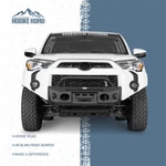 Hr Blink Stubby Steel Front Bumper Bar W/ Winch Plate Fit 14-24 Toyota 4RUNNER. Fixed Price $329.26.