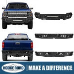 Hooke Road Front Rear Bumper W/light Bar Fit 2014-2015 Chevrolet Silverado 1500. Fixed Price $479.77.