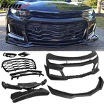 Fits 16-18 Chevy Camaro ZL1 Style Unpainted Front Bumper Cover Conversion W/ Lip. Fixed Price $641.99.