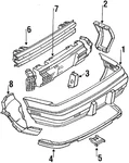 Genuine Gm Impact Bar 10274676. Fixed Price $158.77.