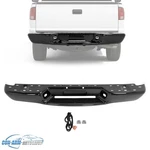 Black Rear Step Bumper Face Bar For Chevy S10 Gmc Sonoma Fleetside 1998 99-2004. Fixed Price $89.51.
