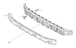 Volvo 8620601 Bumper Impact Absorber (rear). Fixed Price $89.95.