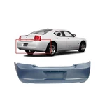 Bumper Cover For 2006-2010 Dodge Charger 4806188AD Primed Rear. Fixed Price $149.46.