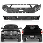 Steel Front Winch Bumper Rear W/led Light For Dodge Ram 1500 2013-2018. Fixed Price $399.96.