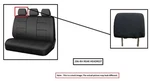 Rh Rear Blk Lea Headrest Oem 2018 Buick Encore. Fixed Price $75.00.