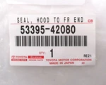 Genuine Oem Toyota 53395-0R080 Hood Front End Seal 2019-2020 RAV4. Fixed Price $56.78.