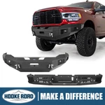 Hooke Road Sturdy Steel Front Bumper + Rear For 19-24 Dodge Ram 2500 3500. Fixed Price $1039.28.