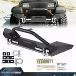 For Jeep Wrangler 87-06 Tj Yj Front Bumper W/ Winch Plate D-rings Rock Crawler. Fixed Price $138.18.