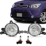 Fits Kia Soul 2014-2016 Fog Lights Lamps Assembly W/bulbs Right And Left Side. Fixed Price $44.99.