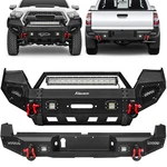 Complete Steel Front / Rear Bumper With Led Lights For 2016-2022 Toyota Tacoma. Fixed Price $749.99.
