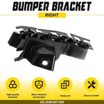 3CM-807-050 Front Bumper Right Bracket Fit 2021-23 Volkswagen Atlas Cross Sport. Fixed Price $21.84.