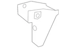 Genuine Mercedes-benz Bumper Impact Bar Bracket 906-620-36-00. Fixed Price $153.96.