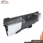 For Toyota Tundra 22-24 Chrome Rear Step Bumper Assembly W/ Tow Hitch TO1103147. Fixed Price $443.92.