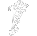 Genuine Audi Side Support 4L0-807-283-B. Fixed Price $43.50.