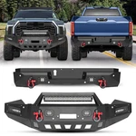 Off-road For 2022 2023 2024 Toyota Tundra Steel Front Rear Bumper W/winch Plate. Fixed Price $409.99.