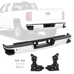 Chrome Rear Bumper & Sensor Hole For 14-18 Chevy Silverado 1500 Gmc Sierra. Fixed Price $179.99.