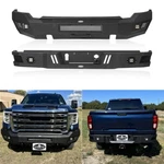 Hooke Road Front + Rear Bumpers Combo For Fit Gmc Sierra 2500/3500 Hd 2020-2023. Fixed Price $838.09.
