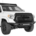 Tube Front Bumper For 2014-2021 Toyota Tundra W/skid Plate & 120W Led Light Bar. Fixed Price $459.12.