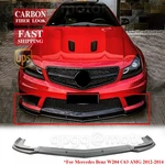 For Mercedes Benz W204 C63 Amg 2012-14 Carbon Front Bumper Lip Spoiler Protector. Fixed Price $61.74.