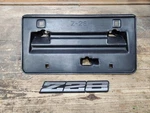 Oem Gm 1987-1992 Z28 Camaro Original Front License Plate Bracket Holder 10189307. Fixed Price $65.00.