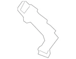 Genuine Mitsubishi Bumper Cover Bracket 6400G660. Fixed Price $19.87.