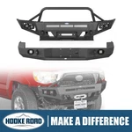 Hooke Road Steel Front Rear Bumper W/winch Plate Fit 05-11 Toyota Tacoma Trucks. Fixed Price $499.99.