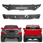 Steel Front Bumper & Rear Back W/ Led Light Fit 2019-2024 Dodge Ram 1500. Fixed Price $399.99.
