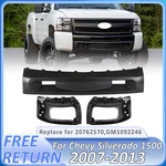 Front Air Dam Deflector Lower Valance Apron For 2007-2013 Chevy Silverado 1500. Fixed Price $122.00.