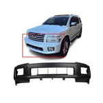 Bumper Cover For 2004-2010 Infiniti QX56 W/fog Light Hls IN1000130 Front Primed. Fixed Price $427.40.
