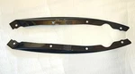 Jaguar F-type Front Bumper Outer Cover Lips. Right + Left. Pair Gloss Black New. Fixed Price $499.00.