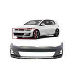 Bumper Cover For 2015-2017 Volkswagen Gti 5GM807217HGRU Primed Front. Fixed Price $280.74.