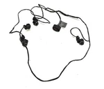 2009 Bmw X6 (E71) Rear Park Distance Pdc Sensor Set 4 (black 2) W/ Wire Harness. Fixed Price $110.25.