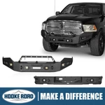 Hooke Road Front Rear Step Bumper W/ Led Lights Fit 2013-2018 Dodge Ram 1500. Fixed Price $888.87.