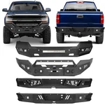 Steel Front Rear Bumper W/ Led Light Fit 2016 2017 2018 Chevrolet Silverado 1500. Fixed Price $399.18.