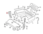 Mercedes-benz Rear Bumper Rh Guide 221-885-02-63-9B82 For S550 & More. Fixed Price $25.48.