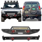 Steel Offroad Front Rear Bumper For 1999-2004 Land Rover Discovery W/led Light. Fixed Price $328.99.