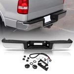 Rear Bumper 2006-2008 F-150 Mark Lt No Sensor Tow Hitch Chrome Steel. Fixed Price $314.99.