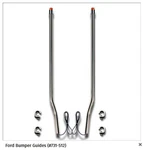 Bores Guide 731-512 Bumper Stainlesssteel Ford F-150 250 350 04-20 New. Fixed Price $163.10.