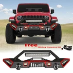 Aaiwa For 2007-2024 Jeep Wrangler Jk Jl Jt Front Bumper New W/winch Plate 002. Fixed Price $313.49.