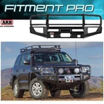 Arb Front Winch Bumper Black Bull Bar For 2013-2015 Toyota Land Cruiser 3415150. Fixed Price $2117.22.
