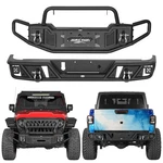 Steel Tubular Front Rear Bumper W/led Lights Fit Jeep Gladiator Jt 2020-2025. Fixed Price $359.29.
