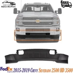Front Air Dam Deflector Valance For 2015-2019 Chevy Silverado 2500 Hd 3500. Fixed Price $210.00.