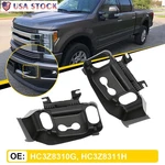 Pair Front Bumper Tow Hook Cover Caps Panels Ford Super Duty 2017 2018 2019. Fixed Price $59.84.