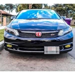 Black Sporty Set Front Bumper License Plate Mount Bracket Relocator Holder Bar. Fixed Price $22.95.
