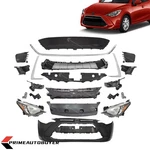 For 2017-2020 Toyota Yaris Ia/sedan Front Bumper&headlights&grille W/o Hole Kit. Fixed Price $698.77.