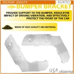 Auxito Bumper Front Bracket Right + Left 2PCS For Infiniti G37 08-13 Q60 14-15. Fixed Price $24.99.