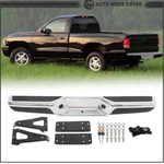 For Dodge Dakota 1997-2003 2004 Rear Step Bumper Assembly Chrome Steel W/bracket. Fixed Price $152.96.